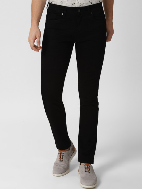 

Peter England Casuals Men Black Tapered Fit Jeans