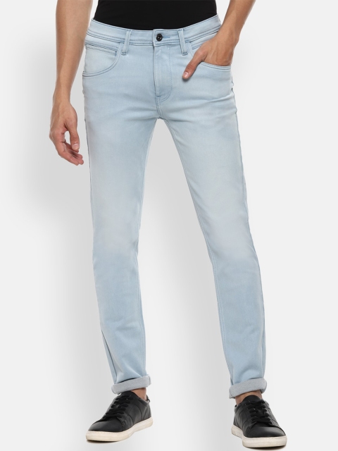 

VAN HEUSEN DENIM LABS Men Blue Skinny Fit Heavy Fade Jeans