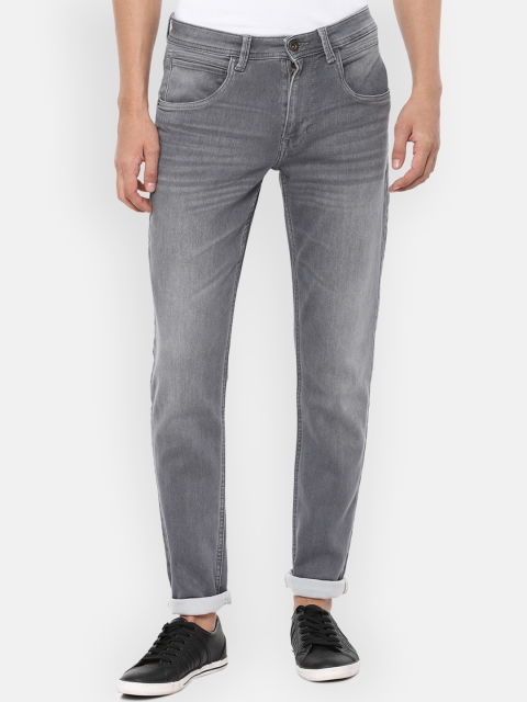 

VAN HEUSEN DENIM LABS Men Grey Skinny Fit Heavy Fade Jeans