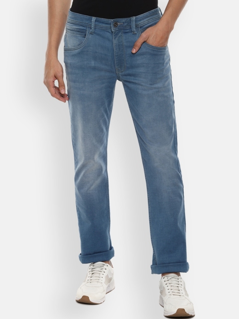 

VAN HEUSEN DENIM LABS Men Blue Slim Fit Light Fade Jeans