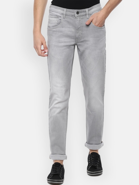

VAN HEUSEN DENIM LABS Men Grey Skinny Fit Heavy Fade Jeans