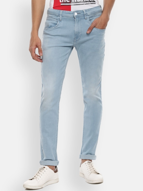 

VAN HEUSEN DENIM LABS Men Blue Skinny Fit Heavy Fade Jeans