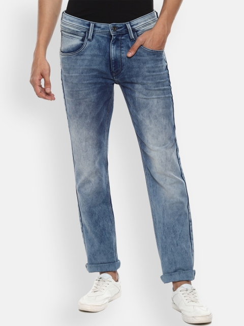 

VAN HEUSEN DENIM LABS Men Blue Skinny Fit Heavy Fade Jeans