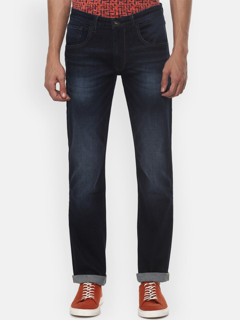 

VAN HEUSEN DENIM LABS Men Blue Slim Fit Light Fade Jeans