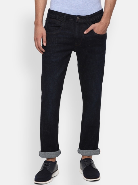 

VAN HEUSEN DENIM LABS Men Navy Blue Slim Fit Jeans