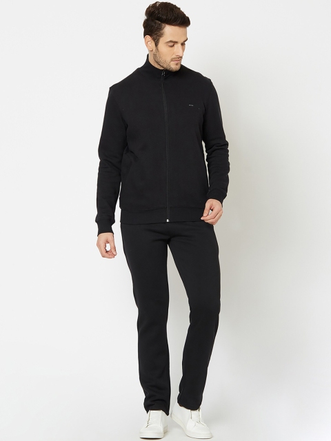 

Sweet Dreams Men Black Solid Track Suit