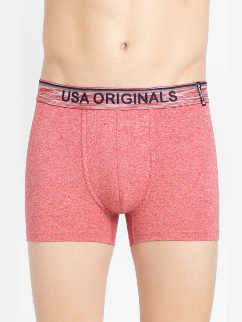 

Jockey Men Red Jaspe Trunk