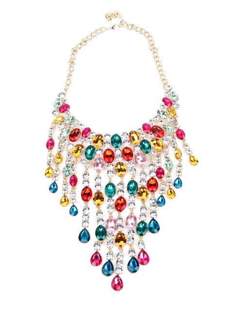 

ODETTE Green & Red Necklace