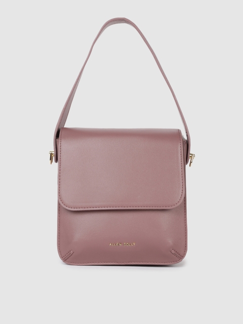 

Allen Solly Pink Solid Satchel