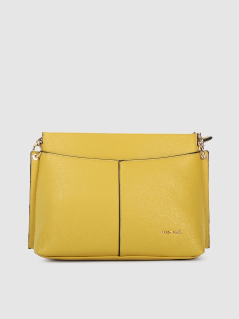

Allen Solly Yellow Solid Sling Bag