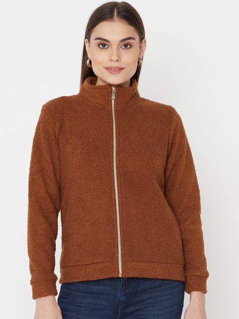 

METTLE Women Brown Sweatshirt