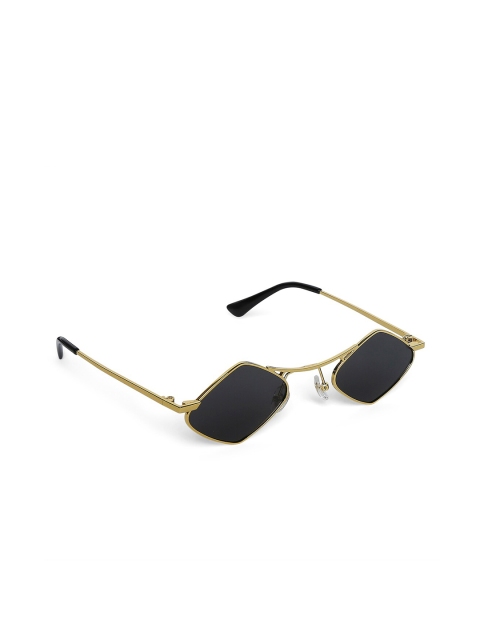 

20Dresses Women Black Lens & Gold-Toned Other Sunglasses SG0543