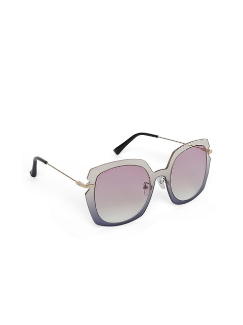 

20Dresses Women Pink Lens & Steel-Toned Wayfarer Sunglasses
