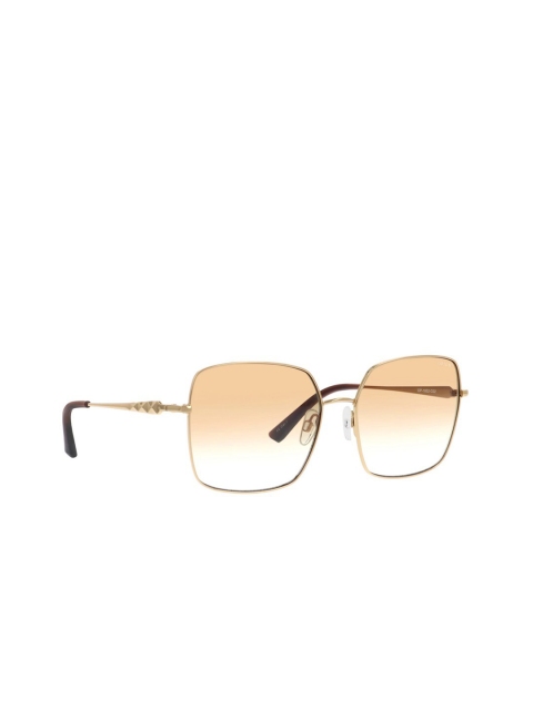 

OPIUM Women Brown Lens & Gold-Toned Square Sunglasses - OP-1852-C02-Brown