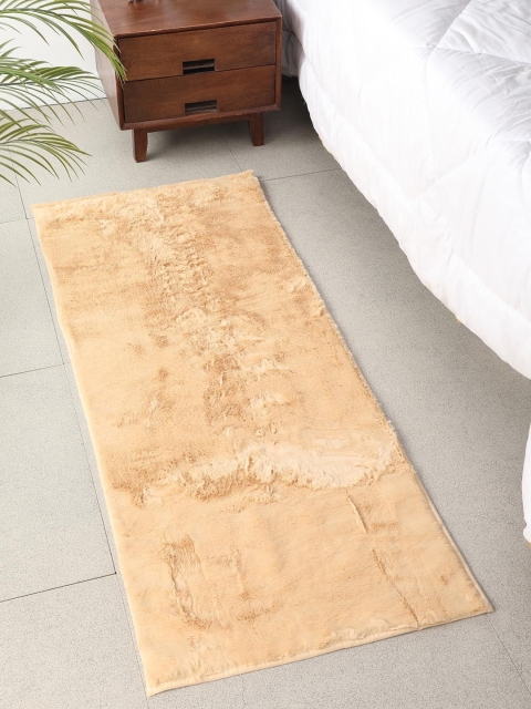 

Flooring India Gold-Coloured Solid Anti-Skid Floor Runner