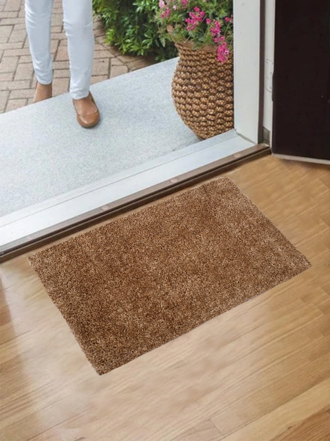

Flooring India Beige Solid Anti-Skid Doormat