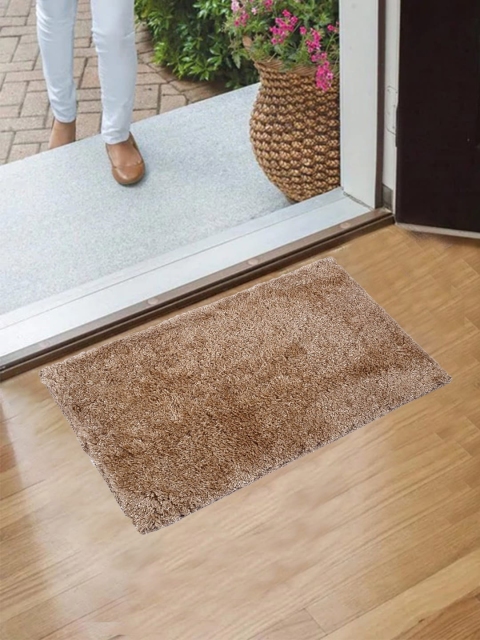 

Flooring India Beige Solid Anti-Skid Doormats