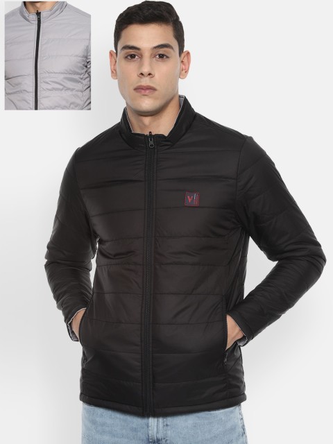 

Van Heusen Sport Men Grey & Black Reversible Padded Jacket