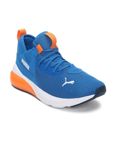 

Puma Unisex Kids Blue Mesh Running Shoes
