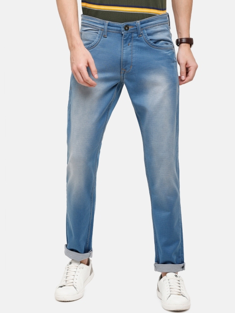 

Swiss Club Men Blue Skinny Fit Heavy Fade Stretchable Jeans