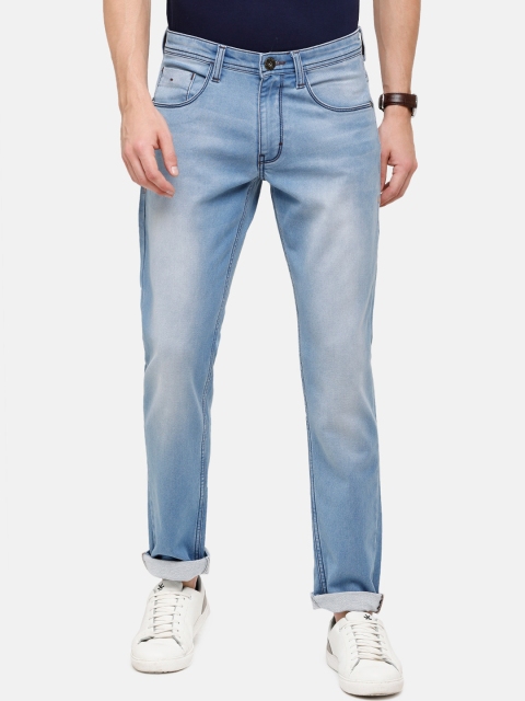 

Swiss Club Men Blue Regular Fit Heavy Fade Jeans