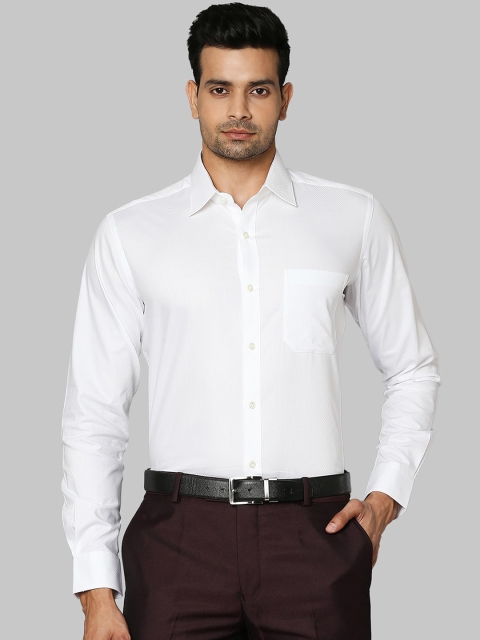 

Raymond Men White Opaque Formal Shirt