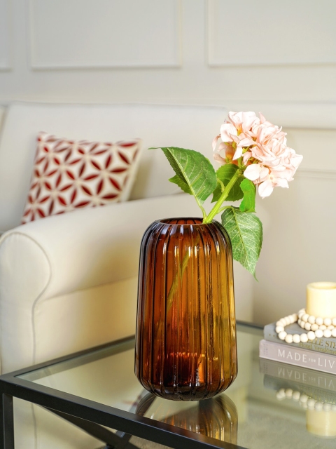 

Pure Home and Living Gold Solid Glass Vase