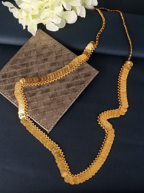 

PENNY JEWELS Gold-Toned Brass Gold-Plated Handcrafted Necklace