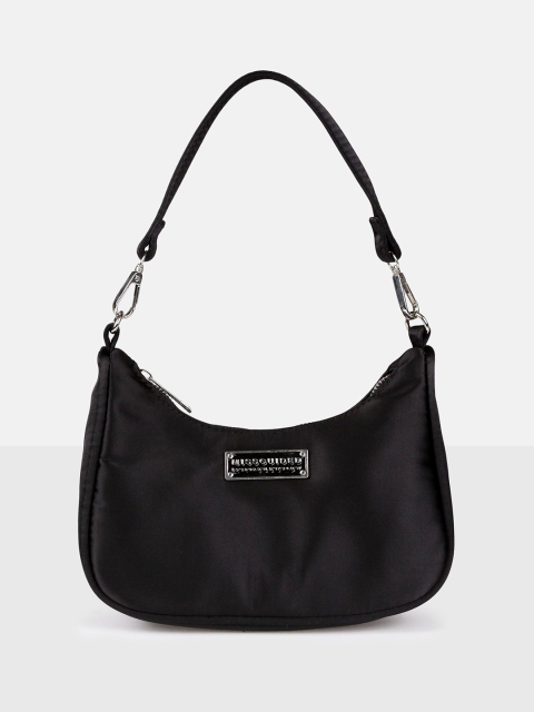 

Missguided Black PU Structured Handheld Bag