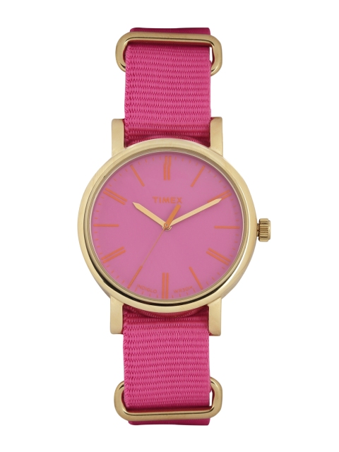 

Timex Indiglo Women Pink Analogue Watch T2P364