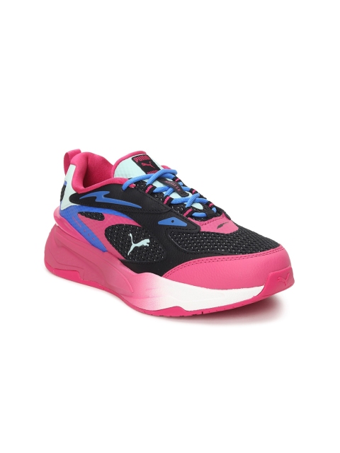 

Puma Women Black Colourblocked Sneakers