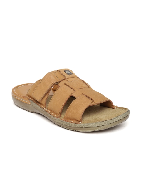 

Red Chief Men Brown Leather Sandals