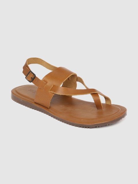 

Allen Solly Men Tan Brown Comfort Sandals