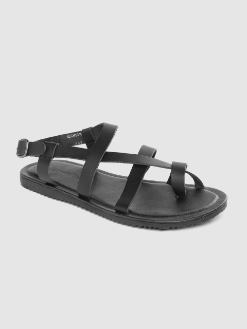 

Allen Solly Men Black Comfort Sandals