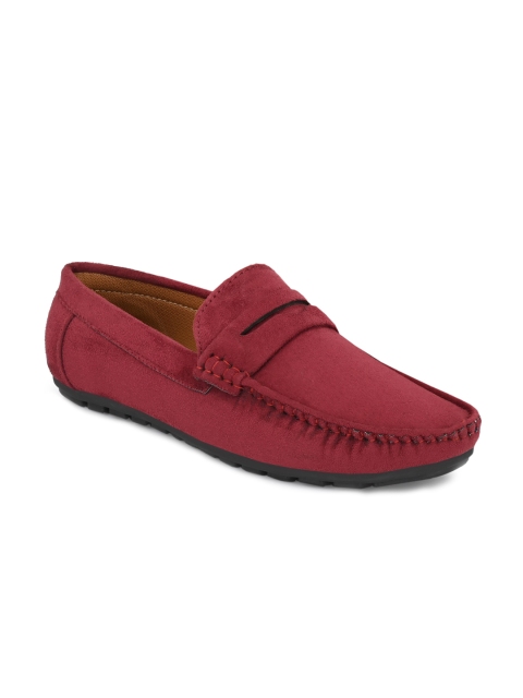 

DERBY KICKS Men Red Loafers