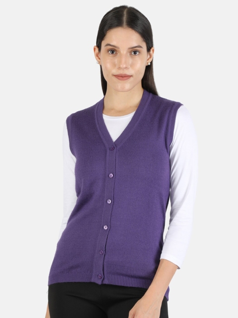 

Monte Carlo Women Purple Cardigan
