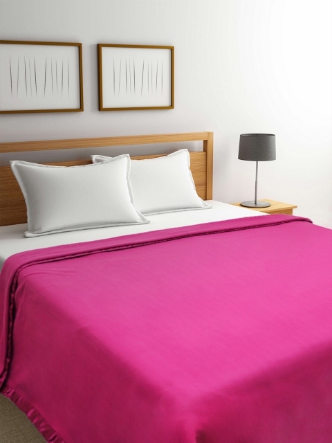 

Raymond Home Pink AC Room 270 GSM Double Bed Blanket