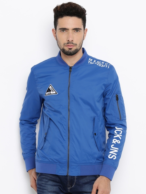 

Jack & Jones Blue Bomber Jacket