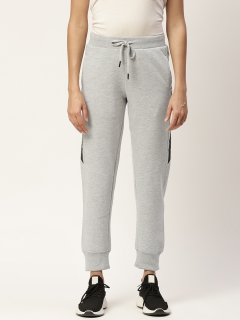 

Madame Women Grey Solid Regular Fit Joggers