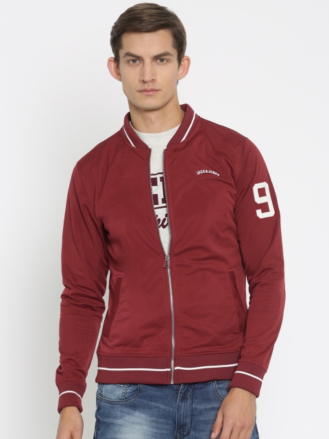

Jack & Jones Men Burgundy Sweatshirt, Blue