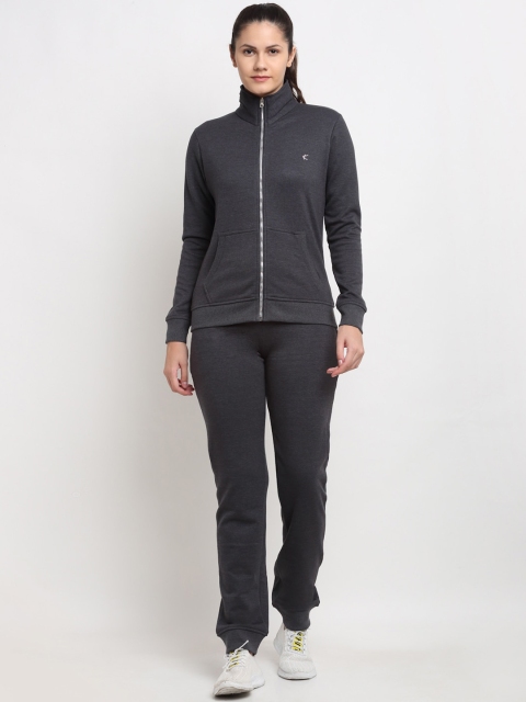 

Kanvin Women Charcoal Fleece Winter Wear Night suit