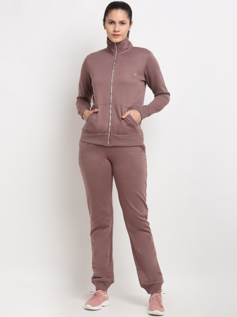 

Kanvin Women Brown Fleece Winter Wear Night suit