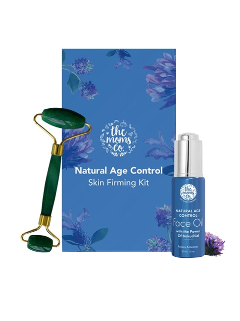 

The Moms Co. Natural Age Control Skin Firming Kit, Blue