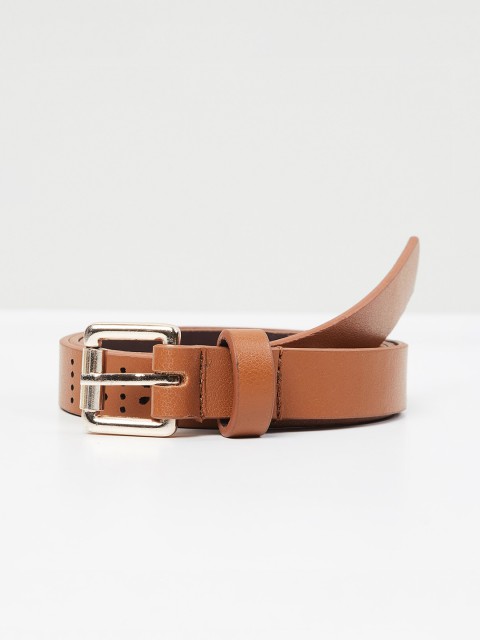 

max Women Tan PU Belt
