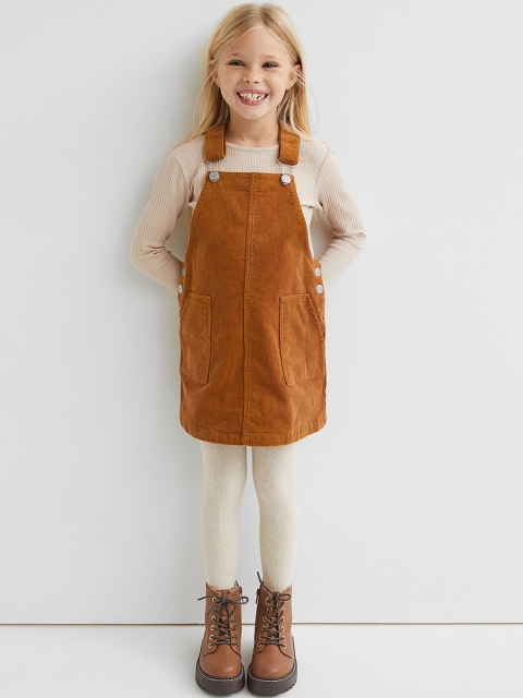 

H&M Girls Beige & Brown 2-Piece Cotton Set