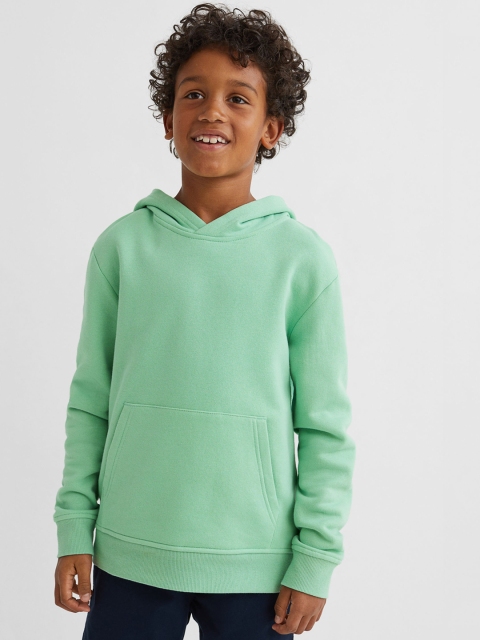 

H&M Boys Green Hooded Top