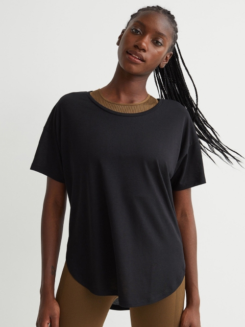 

H&M Black Sports Top