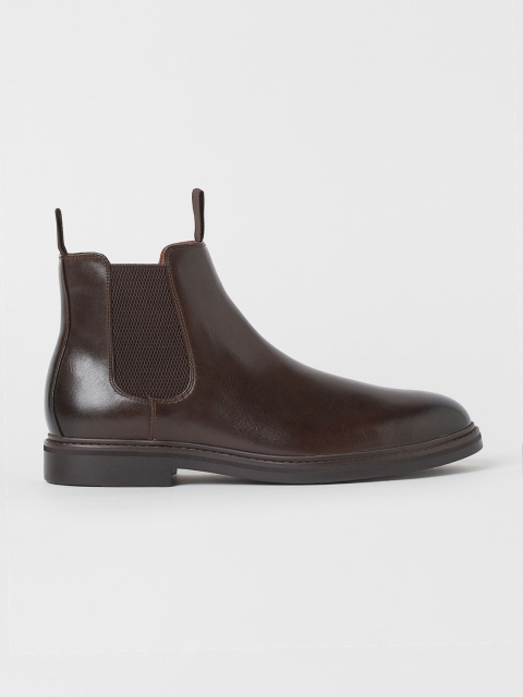 

H&M Men Brown Chelsea boots