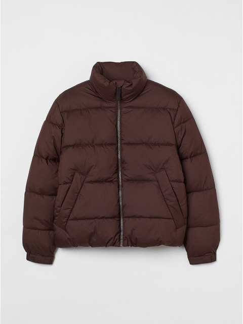 

H&M Men Brown Water-Repellent Puffer Jacket