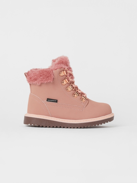 

H&M Girls Pink Waterproof Boots